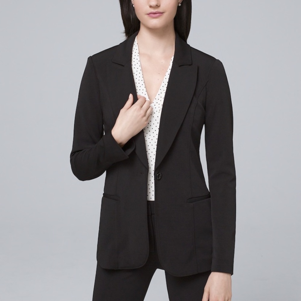💎White House black market essential blazer